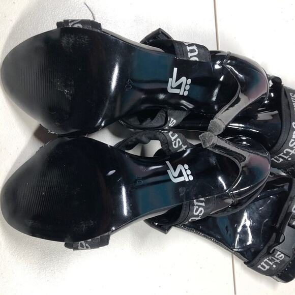 Justin Shane sock  black heels size 10 (40) - Picture 7 of 10